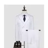 Men's Suits Custom Made Groom Wedding Dress Blazer Pants Business High-end Classic Trousers SA07-90999