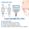 La medicina estetica più venduta 5 Maniglie Cryolipolisys Cool Cellulite 360 Cryolipolyse Cryo Macchina dimagrante
