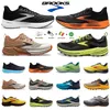 Brooks Brook Cascadia 16 Scarpe da corsa da uomo Hyperion Tempo triple nero bianco grigio giallo arancione mesh scarpe da ginnastica moda outdoor uomo sportivo Sneakers da jogging