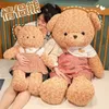 Plush dockor 35100 cm Par Bear Doll mjuk fyllda djurkläder kläder Teddy Toys Kids Girls Valentine Lovers Birthday Present 231211