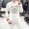 2023 nuovi uomini delle donne designer moda uomo t-shirt cotone di alta qualità casual tees manica lunga di lusso hip hop streetwear t-shirt