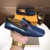 10modelli Scarpe da uomo firmate Scarpe casual Marchio di lusso Mocassini da uomo di personalità Mocassini Slip traspiranti su scarpe da guida gialle arancioni