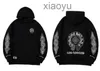 Designer Sweat à capuche Hommes Sweat à capuche Vêtements Femmes Sweats à capuche Ch Cross Fleur Bras avant imprimé Horseshoe Pocket Zipper Jackts Hearts Manteaux H19 FDM1