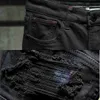 Herenbroeken Winterfluwelen verdikte jeans Heren regenboog gespikkelde verf gestippeld borduurwerk Dubbellaags binnengat Hoge elastische slim fit broek J231208