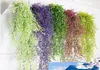 New Arrival Artificial Fake Silk Flower Vine Garden Decoration Hanging Garland Plant Artificial Plants Home Garden Wedding Decor9951737