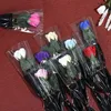 Party Favor Led Glowing Light Bear Roses Soap Flowers Creative Romantic Wedding Favors Rose Bouquet For Valentine's Gift Moth242C