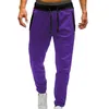 Pantalons pour hommes Mâle Casual Fitness Running Color Block Poches Tenues Sportswear Loose Fit Exercice