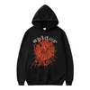 MEMSフーディースパイダーパーカーデザイナーメンズプルオーバーレッドSP5DER Young Thug 555555 Angel Hoodies Men Womens Hoodie Embroidered Spider Web Sweatshirt Joggers