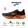 Brooks Brook Cascadia 16 Chaussures de course pour hommes Hyperion Tempo triple noir blanc gris jaune orange baskets de mode en plein air hommes sports baskets de jogging