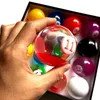 Boules de billard xmlivet ensemble complet boules de billard colorées transparentes 5725mm norme internationale jeu de billard résine pour billard 231208