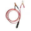 2-meter cigarette lighter charging cable, American standard plug elbow 8-shaped tail plug power wire
