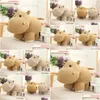 Stuffed Plush Animals Cute Bunnt Knit Figure Doll Toy Bunny Girl Slee In Bed Big Pillow Cushion Q0727 Drop Delivery Toys Gifts Otait