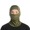 Bandanas MultiCam taktyczny BALACLAVA Military Full Face Mask Cield Cield Cycling Army Helting Hat Camuflag