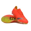 Mens fotbollsskor noggrannhet+ FG -stövlar Cleats Football Boots Scarpe Calcio Red Green