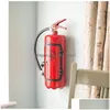 Copos de vinho sala de estar decoração de casa ornamento extintor de incêndio forma armário de armazenamento de licor decoração artesanato ornamentos novidade homem dhyz6