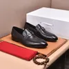 23Model 2023 skor män utomhus promenadskor designer klänning bröllop loafers mäns mockasins tränare chaussure homme korgar nya män skor