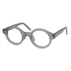 Mannen Optische Bril Brilmonturen Merk Retro Vrouwen Ronde Brilmontuur Puur Titanium Neus Pad Bijziendheid Brillen met Bril Cas2424