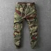 Pantalons pour hommes Cargo pantalons de survêtement hommes coton Patch cordon hommes Joggers militaire Streetwear Pantalon Harajuku Harem Pantalon Homme