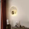 Applique murale tout en cuivre, design de luxe, luminaire décoratif d'intérieur, idéal pour une chambre à coucher, un chevet, un salon ou un couloir