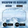 Ski Goggles Vozapow Professional Double Layers Lens Anti Fog UV400 Big Mask Glasses Skiing Snowboard Men Women Snow 231211