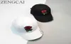 Zengcai Snapback Caps Unisex Ring Curved Hatsキャップ