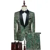 Men's Suits Custom Made Groom Wedding Dress Blazer Pants Business High-end Classic Trousers SA07-57599