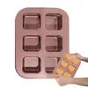 Bakeware Tools Non-Stick Brownie Baking Pan Mögel med 12 Divider Cupcake Supplies Kök Tillbehör Tray för muffin