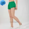 lu-16 Summer Track That 2,5 pouces Hotty Hot Shorts Lâche Respirant Séchage rapide Sport Pantalon de yoga pour femme Jupe Polyvalente Décontracté Poche latérale