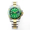 Luksusowe Zielone Zielone zegarek Watche Męskie datejust 41 mm 2813 Automatyczne mechaniczne mechaniczne 904L Wodoodżycie stali nierdzewnej Sapph209y