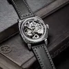 Новые высококачественные часы в китайском стиле Richar* с резьбой и турбийоном, мужские механические червоточины с концепцией