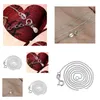 Ketten S925 Sterling Silber Halskette Frauen Mode Edlen Schmuck Box Hundert Passende Kette Außenhandel Drop Lieferung Halsketten Anhänger DH2BB