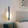 Nordic Nachtkastje Keuken Led Hanglamp Moderne Slaapkamer Nachtkastje Hanglamp Led Verlichtingsarmatuur Populaire Hanglampen W22032238c