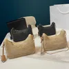 2022 designer shoulder bag woven three-in-one underarm dumpling bag messenger summer all-ma193S
