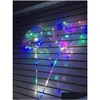 Party Decoration Valentines Day Gifts Led Love Heart Bobo Ball Balloons Falshing Lights Clear Balloon Flash Air Christmas Wedding Dr Dhkdy