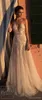 Gali Karten Vestido de novia barato Spaghetti Bohemian Bridal Gotss Una línea Vestidos de novia sexys de verano sexy sin respaldo Boho