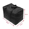 Torby do przechowywania torby na gotowanie skrzynki z poliestrem przenośny 1PCS czarny przenoszenie grilla piknik 58 36 41 cm