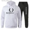 Men's Tracksuits Designer Mens Tracksuit Men Designers Sweatsuit Womens Hoodies Pants Man Clothing Sweatshirt Pullover Casual Tennis Sport Sweat Suits Q231211