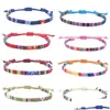 Enkelbanden Mode Etnisch Element Kleuren Stof Klassieke Nepalese stijl Voetaccessoires Touw Enkelband Maat 18-36 cm Mix Drop Delivery Sieraden Dhp24