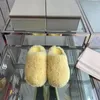 Slippers Autumn And Winter Lamb Wool Muller For Women To Wear A Thick Sole Sheep Bun Head Lazy Man Hair Men's Shoes