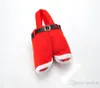 VENDI BENE Borsa regalo per caramelle natalizie stile pantaloni Babbo Natale Borsa natalizia Confezione regalo per zucchero natalizio H4382479957