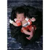 التذكارات المولودة Pography Props Baby Boxing Set Shorts bebe po shoot boy pos pos mini wand wraps 221203 Drop Droper