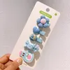 Hair Accessories 5 Pcs Children's Cute Cartoon Drink Bottle Clip Fashion Korean Sweet Girl Candy Flower Hairpins