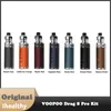 Voopoo Drag X Pro 키트 싱글 21700/18650 5.5ml TPP X-POD 360 ° 무한 공기 흐름 시스템 100% 원본