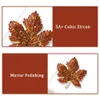Pins Brooches Luxury Brooch Pin Women Maple Leaf Shiny Clothes Accessories Rhinestone Boutique Wedding Party Corsage Jewelry 231208