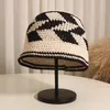 Baskar Stylish Fisherman Hat With Diamond Pattern Festival Holiday Party