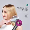 Hårborstar Mr.Green Hollow Out Hair Brush Scalp Massage Combs Hair Styling Detangler Snabbblåsning Torkning av detangling Verktyg Våt torrt lockigt hår 231211