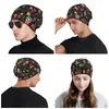 Berets Weihnachten Nussknacker Soldat Muster Skullies Beanies Caps Hip Hop Winter Warme Strickmütze Erwachsene Unisex Urlaub Motorhaube Hüte