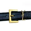 factory delivery gold and sliver buckle Genuine Leather belt 8 styles fashion belts men women unisex belt clothers accessorie