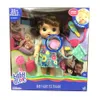 Куклы Naughty Baby Smart Interactive Can Feed and Talk Girls Play House Toys Детские подарки на день рождения Alive Reborn 231211