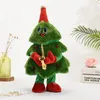 Christmas toy Christmas Electric Plush Toys Dancing 44x17cm Christmas Decoration Electric Blowing Saxophone Santa Twisting Gifts For Kids Elk 231208